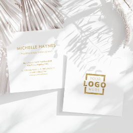 Anpassningsbar Company Logotyp Modern Corporate Fyrkantigt Visitkort