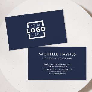 Anpassningsbar Company Logotyp Modern Corporate Visitkort