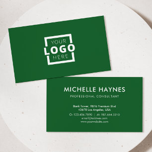 Anpassningsbar Company Logotyp Modern Corporate Visitkort