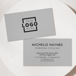 Anpassningsbar Company Logotyp Modern Corporate Visitkort