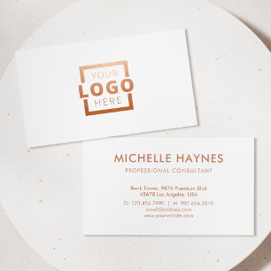 Anpassningsbar Company Logotyp Modern Corporate Visitkort