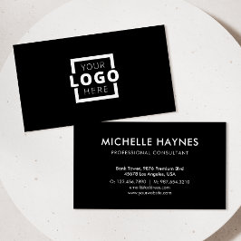Anpassningsbar Company Logotyp Modern Corporate Visitkort