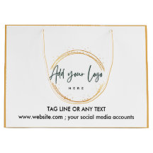 Anpassningsbar Company Logotyp Mönster Text Promot