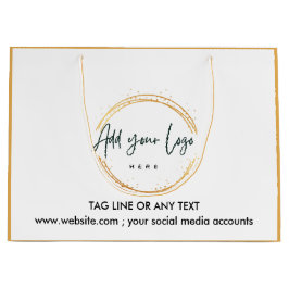 Anpassningsbar Company Logotyp Mönster Text Promot