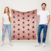 Anpassningsbar Company Logotyp Mönster vid Ro Guld