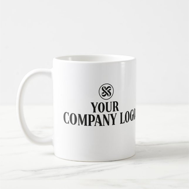 Anpassningsbar Company Logotyp Mugg (Vänster)