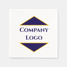 Anpassningsbar Company Logotyp Napkins - Personlig Pappersservett