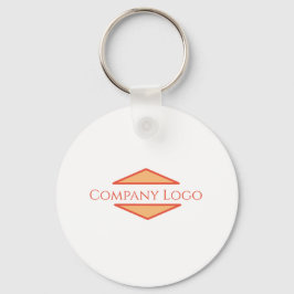 Anpassningsbar Company Logotyp Nyckelring