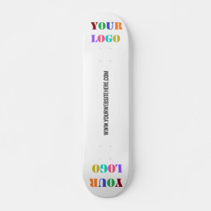 Anpassningsbar Company Logotyp- och Text Skateboar Mini Skateboard Bräda 18,5 Cm