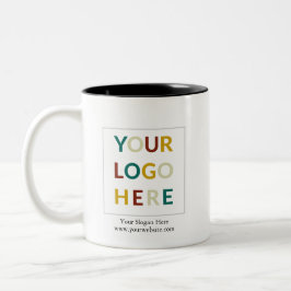 Anpassningsbar Company Logotyp Personlig Logotyp M Två-Tonad Mugg