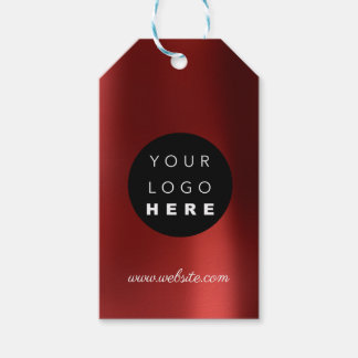 Anpassningsbar Company Logotyp Product Description Presentetikett