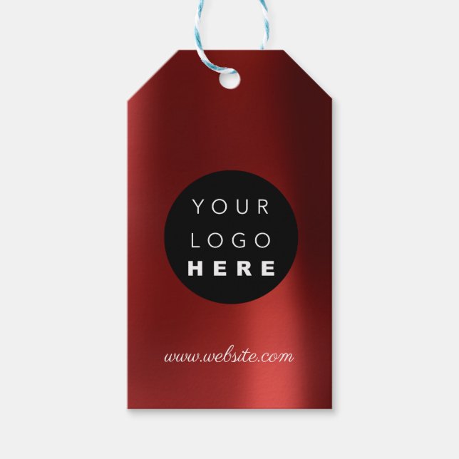 Anpassningsbar Company Logotyp Product Description Presentetikett (Framsidan)
