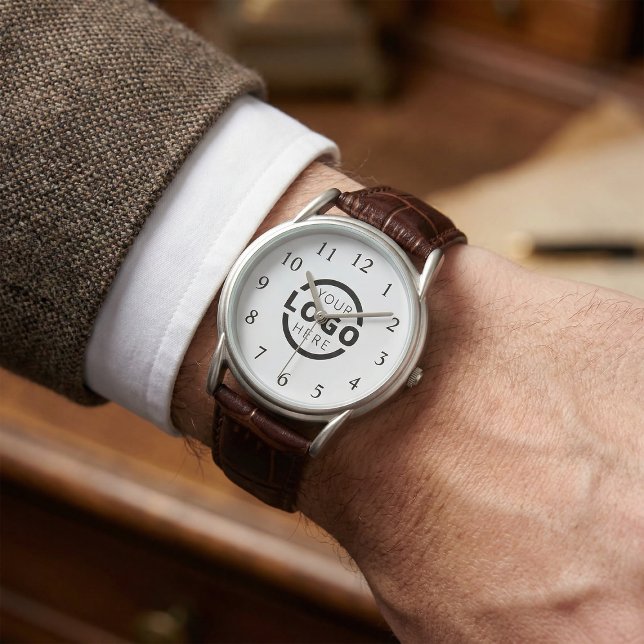 Anpassningsbar Company Logotyp Promotional Branded Armbandsur (Skapare uppladdad)
