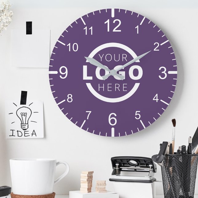 Anpassningsbar Company Logotyp Promotional Branded Rund Klocka (Skapare uppladdad)