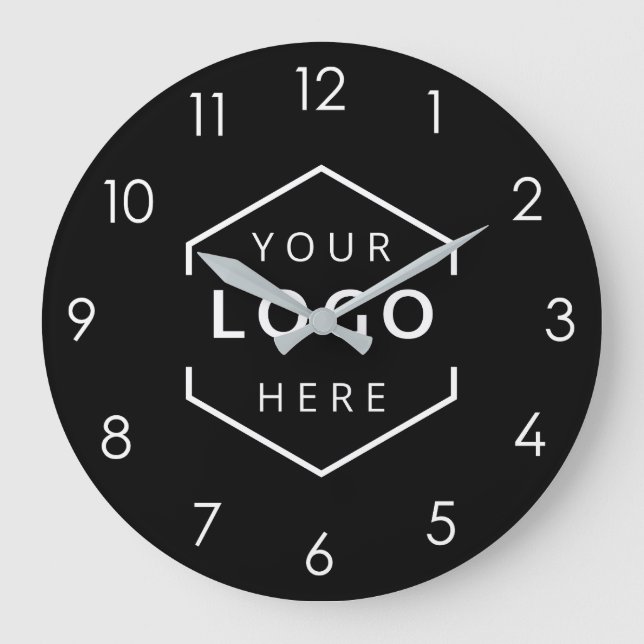 Anpassningsbar Company Logotyp Promotional Branded Stor Klocka (Framsida)