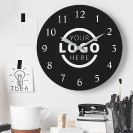 Anpassningsbar Company Logotyp Promotional Branded Stor Klocka