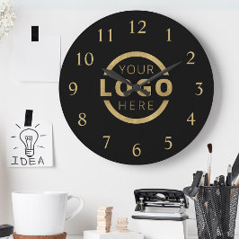 Anpassningsbar Company Logotyp Promotional Branded Stor Klocka