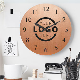 Anpassningsbar Company Logotyp Promotional Branded Stor Klocka