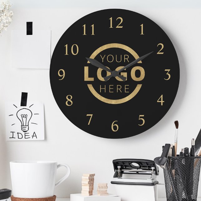 Anpassningsbar Company Logotyp Promotional Branded Stor Klocka (Skapare uppladdad)