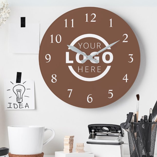 Anpassningsbar Company Logotyp Promotional Branded Stor Klocka (Skapare uppladdad)
