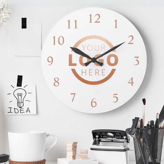 Anpassningsbar Company Logotyp Promotional Branded Stor Klocka (Skapare uppladdad)