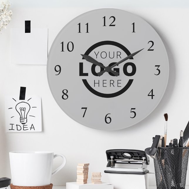 Anpassningsbar Company Logotyp Promotional Branded Stor Klocka (Skapare uppladdad)