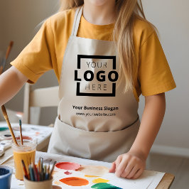 Anpassningsbar Company Logotyp Promotive Uniform S Barnförkläde