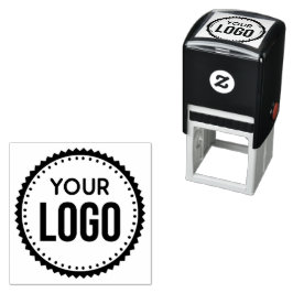 Anpassningsbar Company Logotyp Självfärgande Stämpel