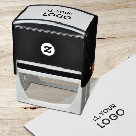 Anpassningsbar Company Logotyp Självfärgande Stämpel