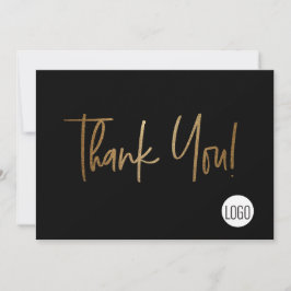 Anpassningsbar Company Logotyp Social Faux Guld Bl Inbjudningar