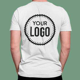 Anpassningsbar Company Logotyp T Shirt