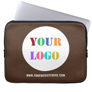 Anpassningsbar Company Logotyp Text Business Lapto Laptop Fodral