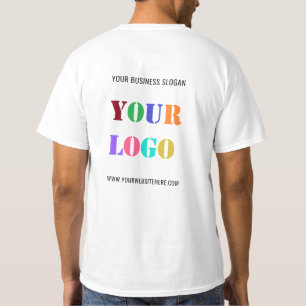 Anpassningsbar Company Logotyp Text Business T-Shi T Shirt