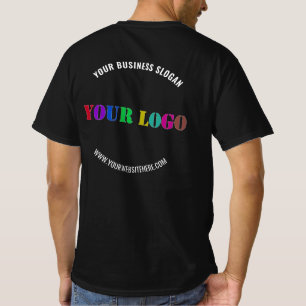 Anpassningsbar Company Logotyp Text Business T-Shi T Shirt