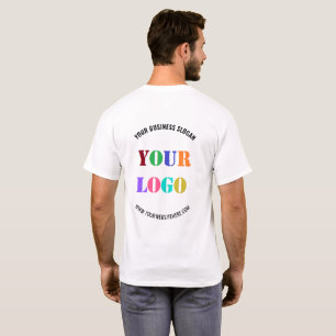 Anpassningsbar Company Logotyp Text Business T-Shi T Shirt
