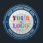 Anpassningsbar Company Logotyp Text Dart Board - D Darttavla<br><div class="desc">Anpassningsbar Färg och Teckensnitt - Personlig Dart board med Logotypen eller webbplatsen Photo and Namn eller Anpassningsbar Text Promotional Business eller Modern Personal Dartboard / Gift - Add Your Logotyp - Image - Photo or QR Code / Namn - Company / Website eller other Information / text - Ändra storlek...</div>