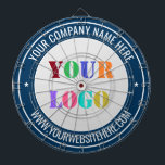 Anpassningsbar Company Logotyp Text Dart Board - D Darttavla<br><div class="desc">Anpassningsbar Färg och teckensnitt - Teckenkort med Logotypen Ditt företag eller Photo and Namn webbplats eller Anpassningsbar Text Promotional Business eller Modern Personal Dartboard / Gift - Add Your Logotyp - Image - Photo or QR Code / Namn - Company / Website eller other Information / text - Ändra storlek...</div>