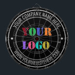 Anpassningsbar Company Logotyp Text Office Dart Bo Darttavla<br><div class="desc">Anpassningsbar Färg och teckensnitt - Logotypen eller foto och Namn webbplats eller Anpassningsbar Text Promotional Business eller Modern Personal Dartboard / Gift - Add Your Logotyp - Image - Photo or QR Code / Namn - Company / Website eller annan Information / text - Ändra storlek och flytta eller ta...</div>