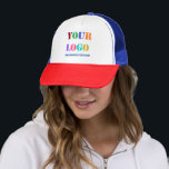 Anpassningsbar Company Logotyp Text Promotional Bu Keps<br><div class="desc">Anpassningsbar Färg och Typsnitt - Utforma dina egna Personliger med din företagskod och Truckerkepsen för textbefordringsföretag/basket/gåva - Lägg till din Logotyp/bild- eller QR-kod - Foto / och webbplats eller Namn / Information / Logotyp text / Mer - Ändra storlek och flytta Anpassningsbar med inslag med anpassning verktyg. Välj teckensnitt /...</div>