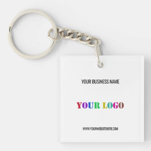 Anpassningsbar Company Logotyp Text Promotional Ke