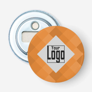 Anpassningsbar Company Logotyp Tile Mönster Orange Flasköppnare