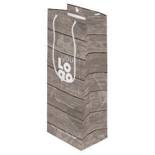 Anpassningsbar Company Logotyp Trä Skriv ut Pappra