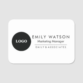 Anpassningsbar Company Namn Badge - Professionell  Namnbricka