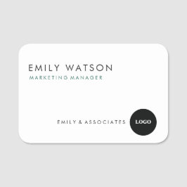 Anpassningsbar Company Namn Badge - Professionell  Namnbricka