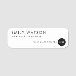 Anpassningsbar Company Namn Badge - Professionell  Namnbricka