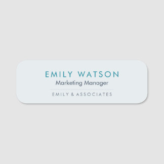 Anpassningsbar Company Namn Badge - Professionell Namnbricka