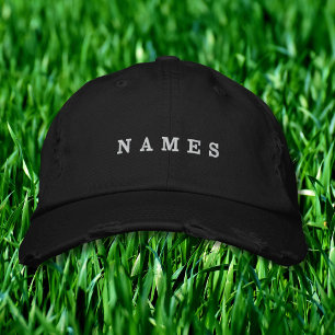 Anpassningsbar Company Namn Business Employee Broderad Keps