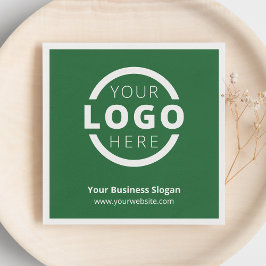 Anpassningsbar Company Promotional Business Logoty Pappersservett