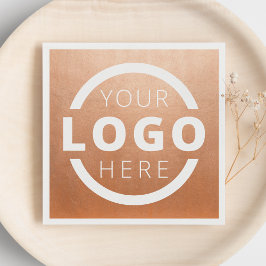 Anpassningsbar Company Promotional Business Logoty Pappersservett