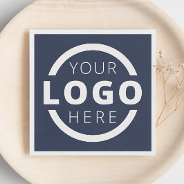 Anpassningsbar Company Promotional Business Logoty Pappersservett